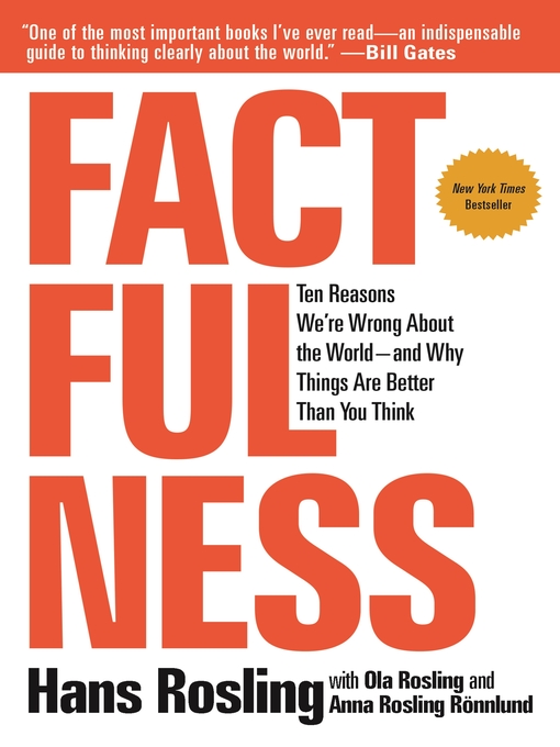 Title details for Factfulness by Hans Rosling - Wait list